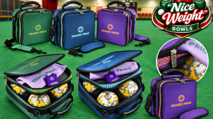 💙💚💜LAUNCH DAY- Quattro Plus Drakes Pride Bowls Bag Available at Nice Weight Bowls 💜💚💙