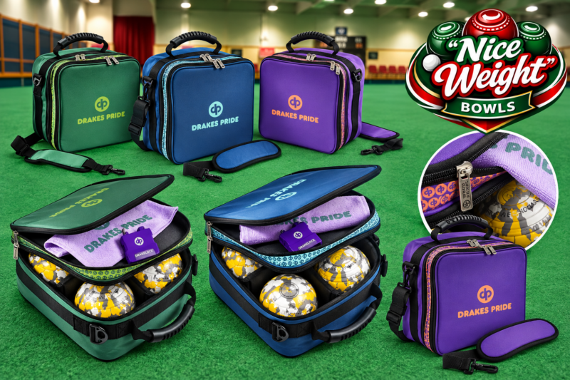 πππLAUNCH DAY- Quattro Plus Drakes Pride Bowls Bag Available at Nice Weight Bowls πππ